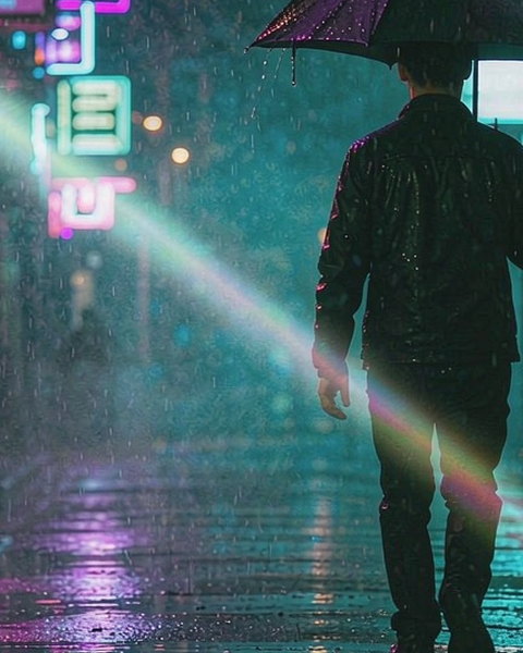 Rain Walk template